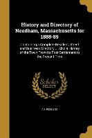 HIST & DIRECTORY OF NEEDHAM MA