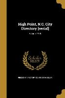 High Point, N.C. City Directory [serial], Volume 1908
