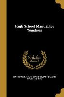 HIGH SCHOOL MANUAL FOR TEACHER