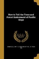How to Tell the Trees and Forest Endowment of Pacific Slope