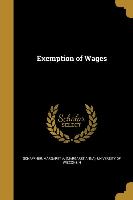 EXEMPTION OF WAGES