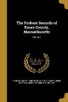 PROBATE RECORDS OF ESSEX COUNT