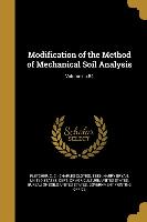 Modification of the Method of Mechanical Soil Analysis, Volume no.84