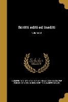 Scritti Editi Ed Inediti, Volume 31