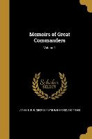 Memoirs of Great Commanders, Volume 2