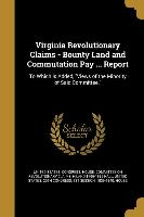 VIRGINIA REVOLUTIONARY CLAIMS