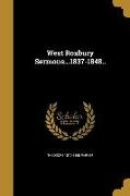 WEST ROXBURY SERMONS1837-1848