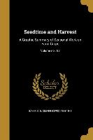 Seedtime and Harvest: A Graphic Summary of Seasonal Work on Farm Crops, Volume no.183