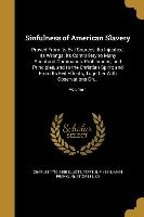 SINFULNESS OF AMER SLAVERY