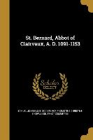 ST BERNARD ABBOT OF CLAIRVAUX