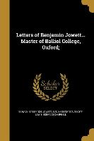 LETTERS OF BENJAMIN JOWETT MAS