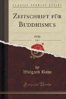 Zeitschrift für Buddhismus, Vol. 2