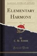 Elementary Harmony, Vol. 1 (Classic Reprint)