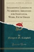 Suggestive Lessons in Numbering Arranged for Individual Work, Fifth Grade (Classic Reprint)