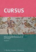 Cursus, Ausgabe A, Latein als 2. Fremdsprache, Klassenarbeitstrainer 2, Mit Lösungen