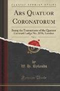 Ars Quatuor Coronatorum, Vol. 14