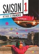 Saison, Méthode de Français, Band 1: A1, Kursbuch mit DVD-ROM