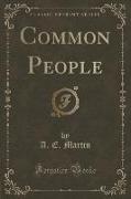 Common People (Classic Reprint)