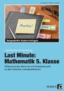 Last Minute: Mathematik 5. Klasse