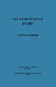 The Latin Particle Quidem