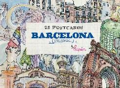 Barcelona - Original: 20 Postcards