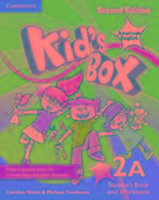 Kid's Box American English Level 2a Student's Book and Workbook Combo Split Combo Edition [With CDROM]