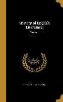 HIST OF ENGLISH LITERATURE V01