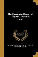 The Cambridge History of English Literature, Volume 4