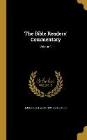 BIBLE READERS COMMENTARY V01