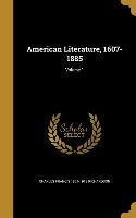 AMER LITERATURE 1607-1885 V01