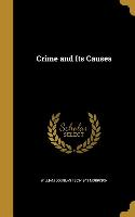 CRIME & ITS CAUSES