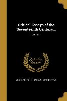 CRITICAL ESSAYS OF THE 17TH CE