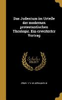 GER-JUDENTUM IM URTEILE DER MO