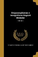 Deipnosophistae, e recognitione Augusti Meineke, Volumen 4