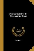 GER-DENKSCHRIFT U BER DIE NEUE