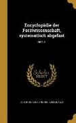 GER-ENCYCLOPADIE DER FORSTWISS