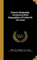 FAMOUS BIOG CONTAINING BRIEF B