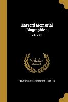 HARVARD MEMORIAL BIOGRAPHIES V