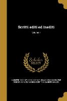 Scritti Editi Ed Inediti, Volume 7