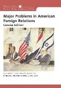 Major Problems in American Foreign Relations