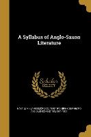 SYLLABUS OF ANGLO-SAXON LITERA