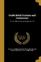 Oraibi Natal Customs and Ceremonies, Volume Fieldiana, Anthropology, v. 6, no.2