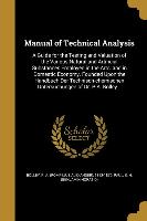 MANUAL OF TECHNICAL ANALYSIS