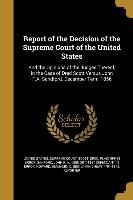 REPORT OF THE DECISION OF THE