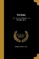 Tel Sono: The Japanese Reformer: an Autobiography