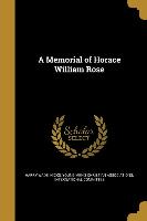 MEMORIAL OF HORACE WILLIAM ROS