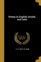 POEMS IN ENGLISH SCOTCH & LATI