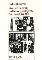 Museumspädagogik und Reformpädagogische Bewegung 1900-1933