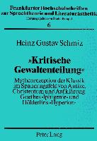 «Kritische Gewaltenteilung»