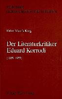 Der Literaturkritiker Eduard Korrodi (1885-1955)